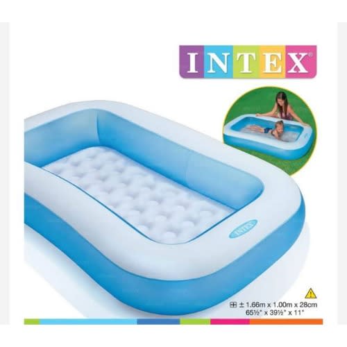 Intex Inflatable Swimming Pool - 1.66m X 1.00m X 25cm
