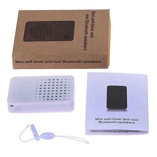 Mini Bluetooth 4.1 Wireless Speaker With Self-timer Hands-free Call Anti-lost (White) HT-S