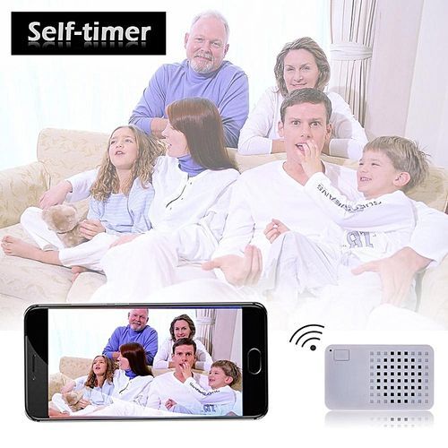 Mini Bluetooth 4.1 Wireless Speaker With Self-timer Hands-free Call Anti-lost (White) HT-S