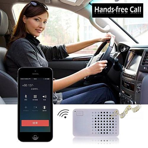 Mini Bluetooth 4.1 Wireless Speaker With Self-timer Hands-free Call Anti-lost (White) HT-S
