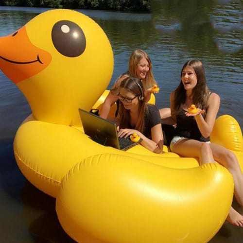 Mega Duck Island - Yellow