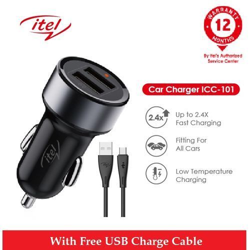 3.4A Dual Output Fast Car Charger