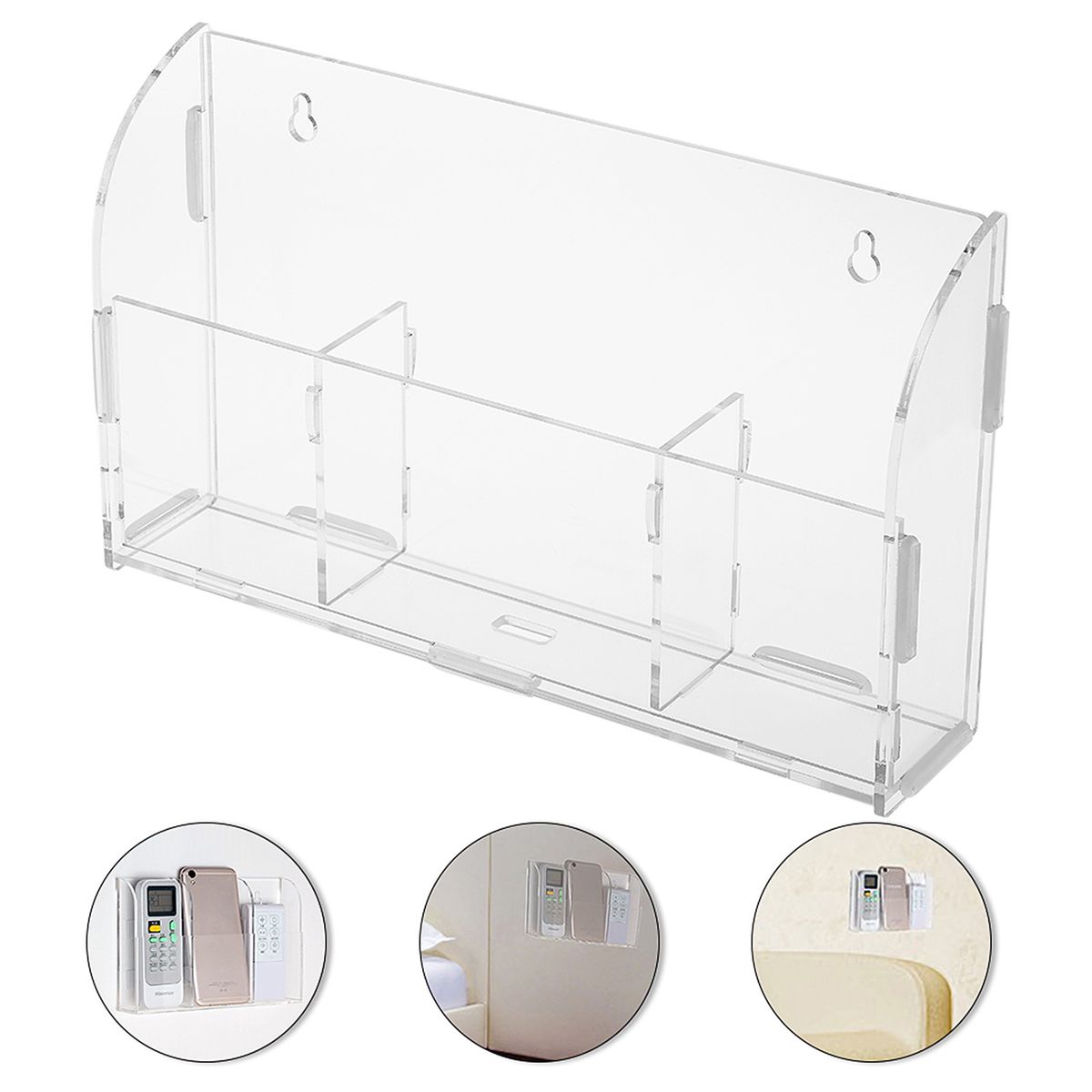 Acrylic W/3 Lattices Storage Box