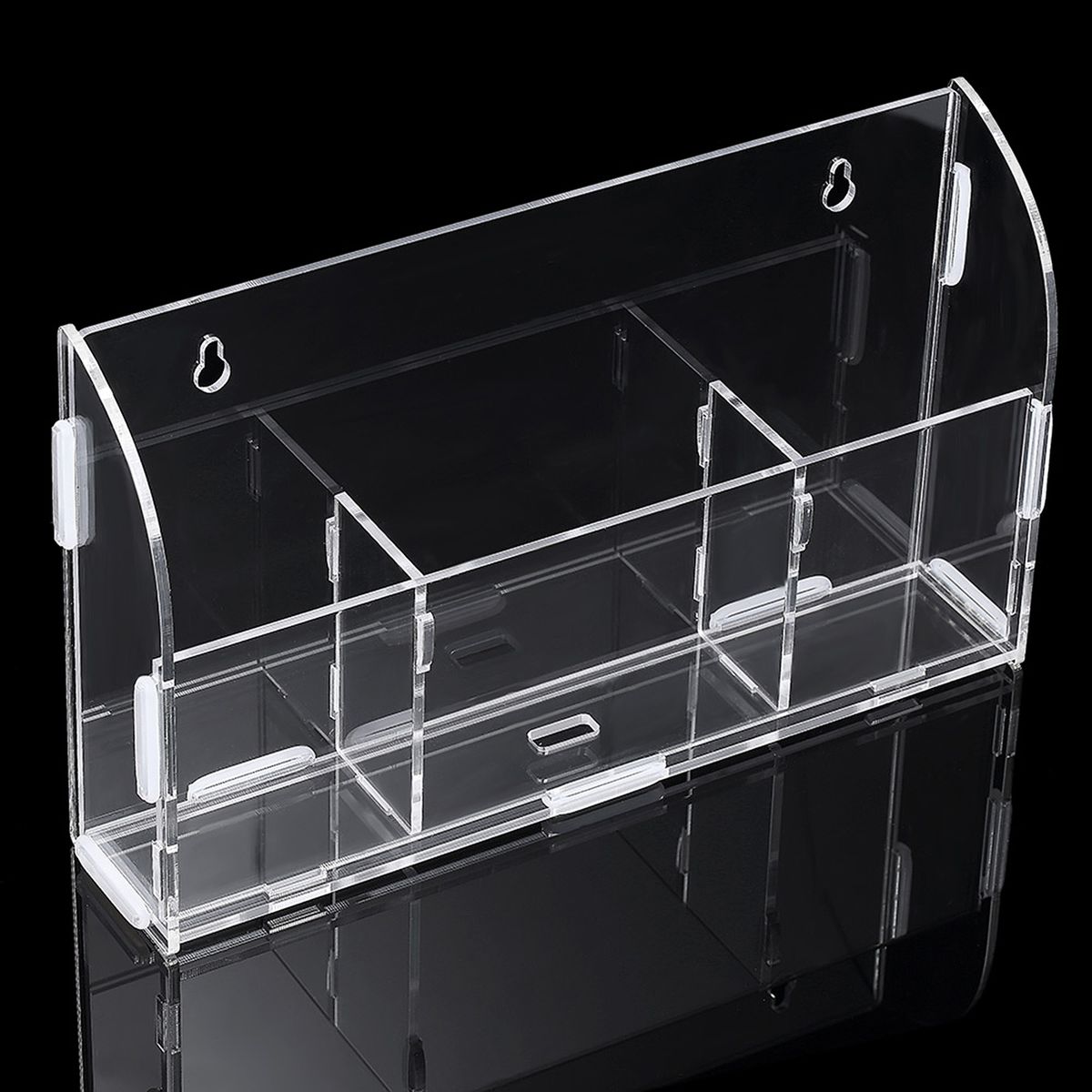 Acrylic W/3 Lattices Storage Box