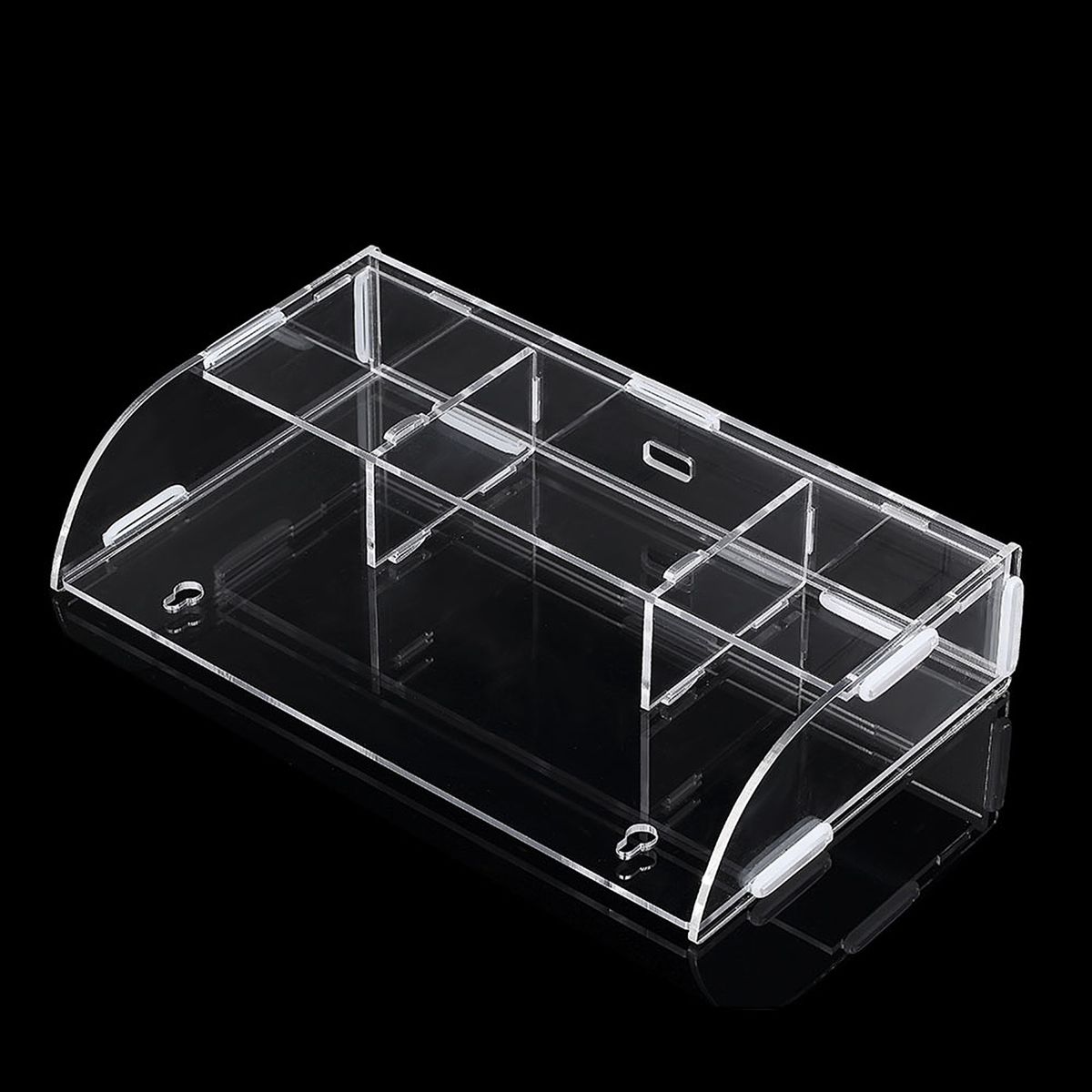 Acrylic W/3 Lattices Storage Box