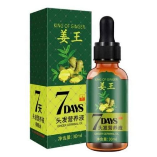 7 Days Bald Head Hair Restoration Ginger Germinal Oil