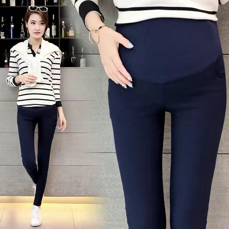 New Pregnant Women Pants Lady Wear Pregnant Women Leings Thin  Trousers Tide
