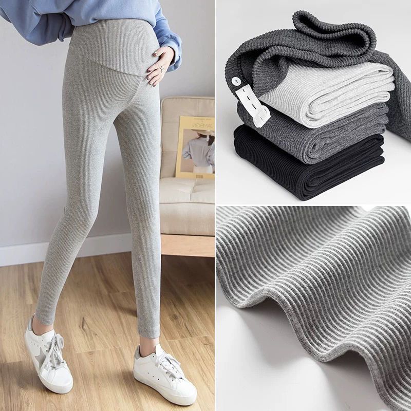 New Pregnant Women Pants Lady Wear Pregnant Women Leings Thin  Trousers Tide