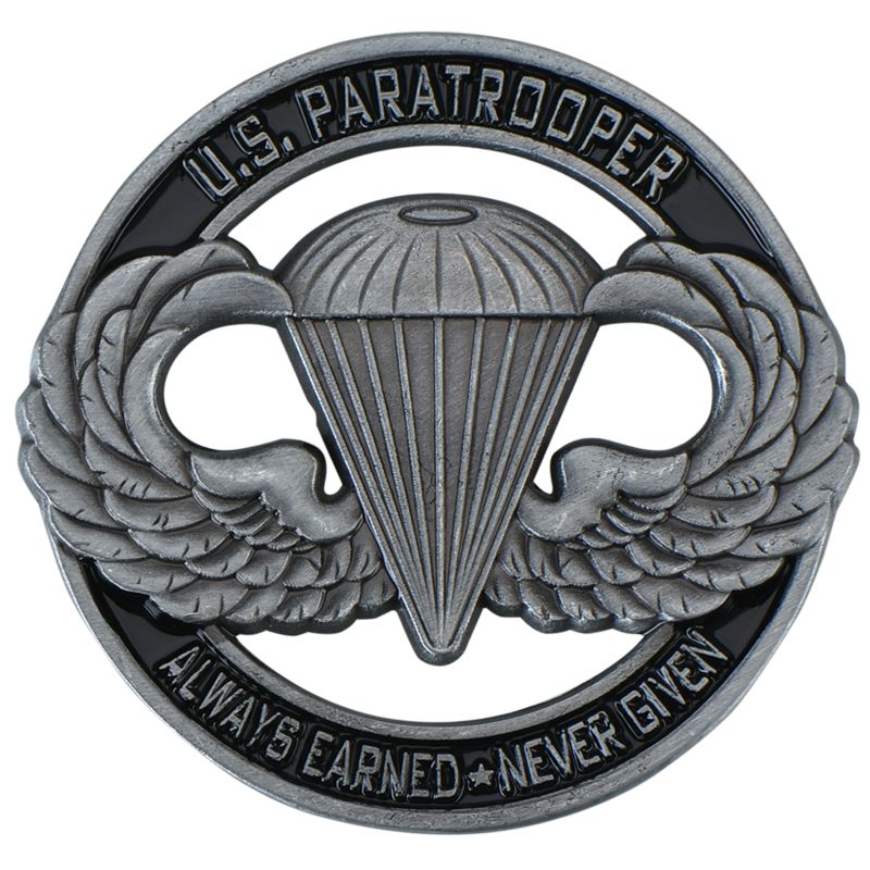 WR US Paratrooper Commemorative Challenge Coin Home Decor