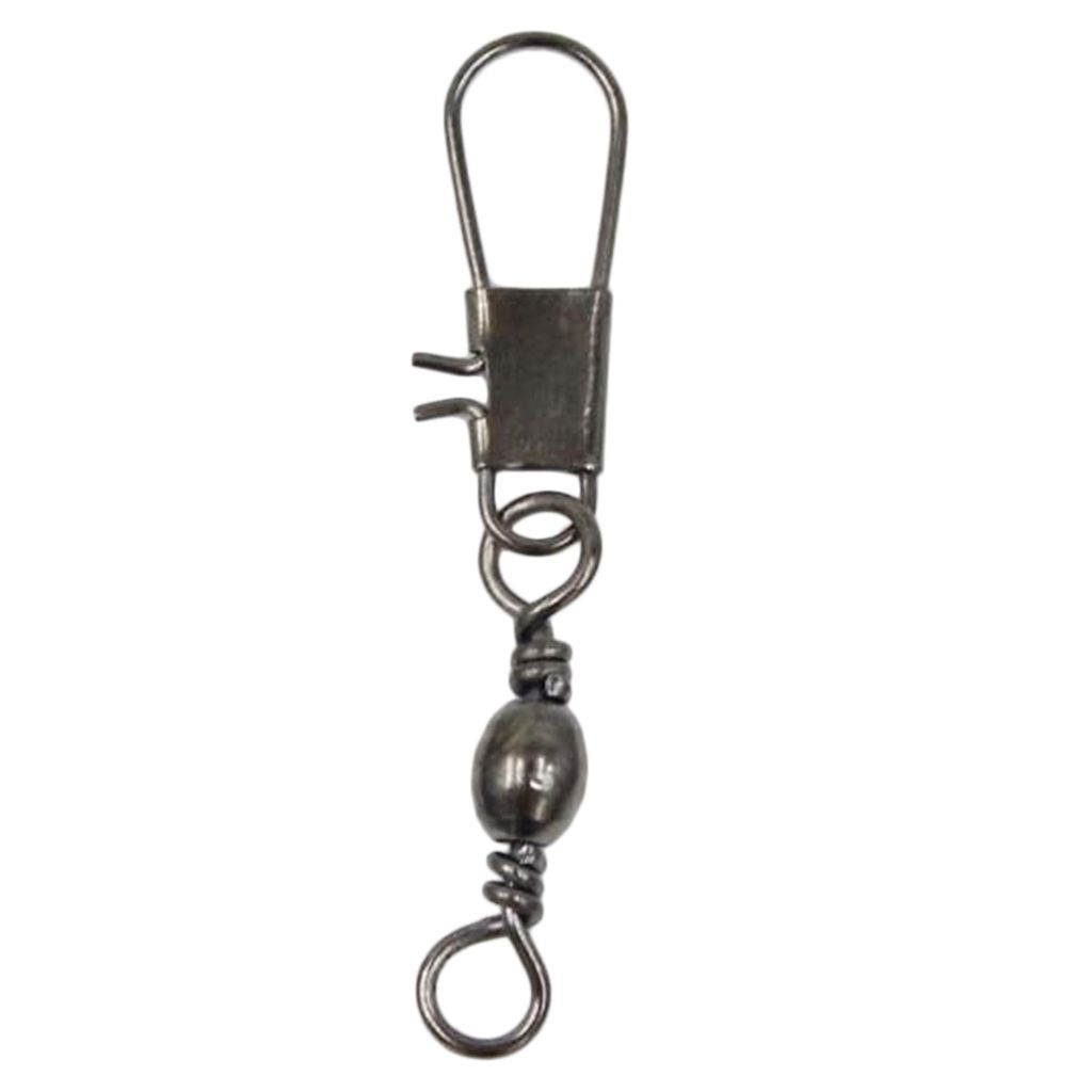 100 Mixed Size Barrel Swivels Connector Coarse Carp Sea  Hook