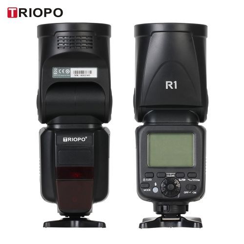 R1 Speedlite Flash Light Round Head 2.4G Wireless