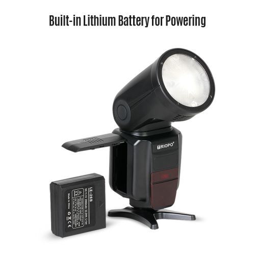 R1 Speedlite Flash Light Round Head 2.4G Wireless