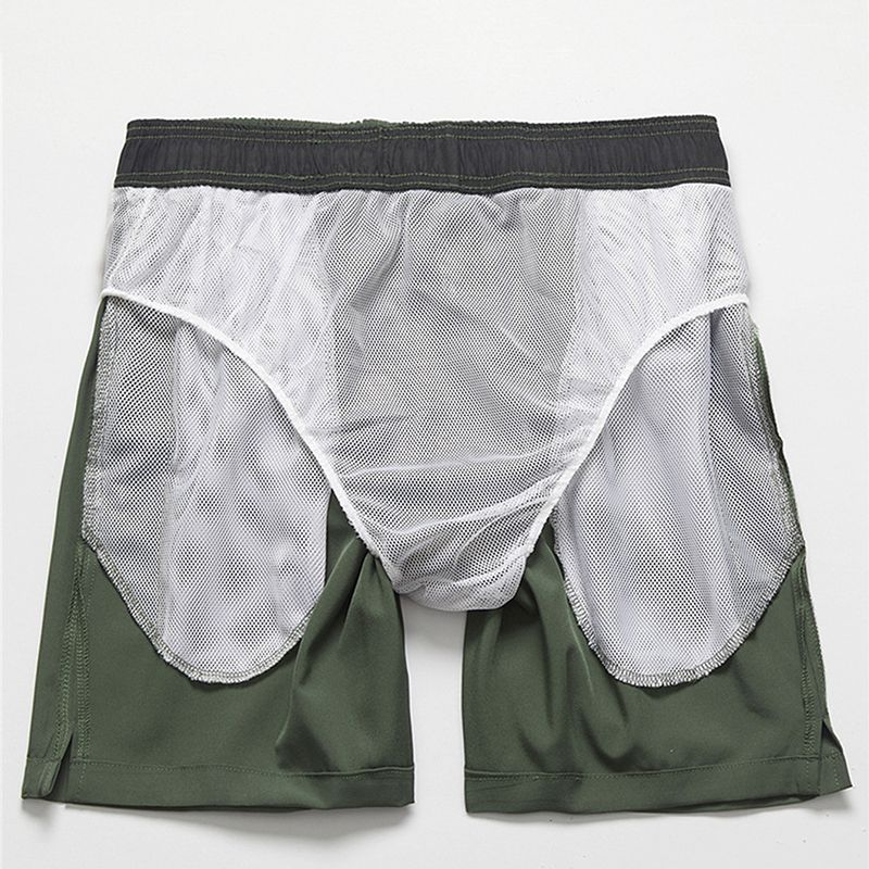 Difficort Men's Swim Trunks With Compression Liner Quick Dry