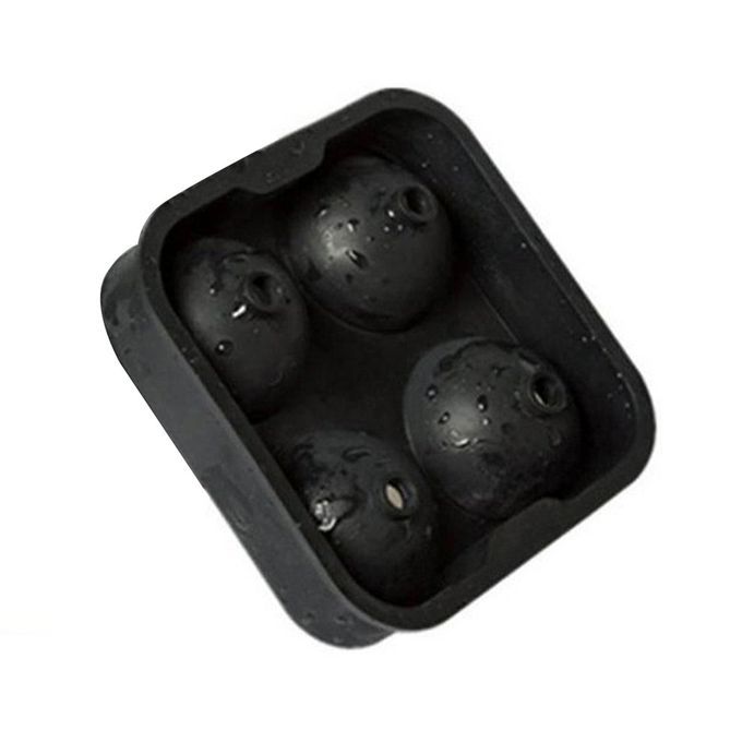 Housewares Solutions I E Ball Maker Food Grade Sili One I E  Ube Mould-black-12*12*4.5cm