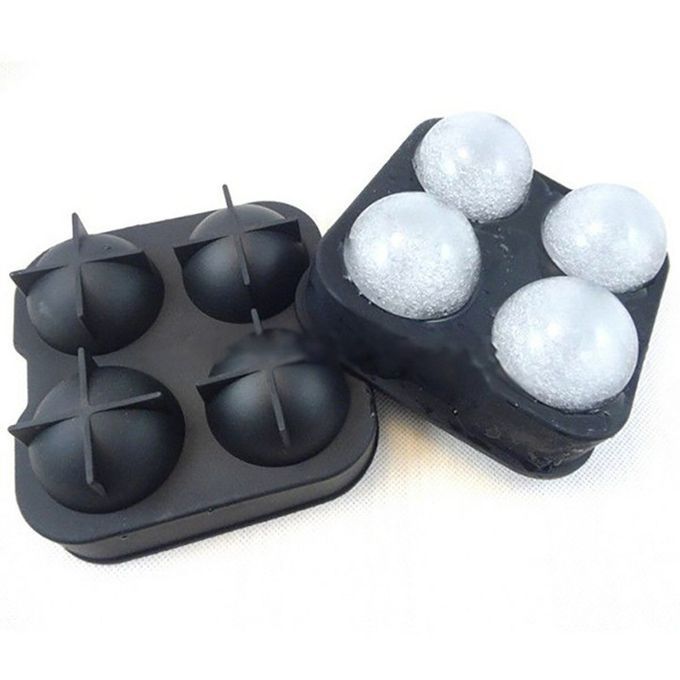 Housewares Solutions I E Ball Maker Food Grade Sili One I E  Ube Mould-black-12*12*4.5cm