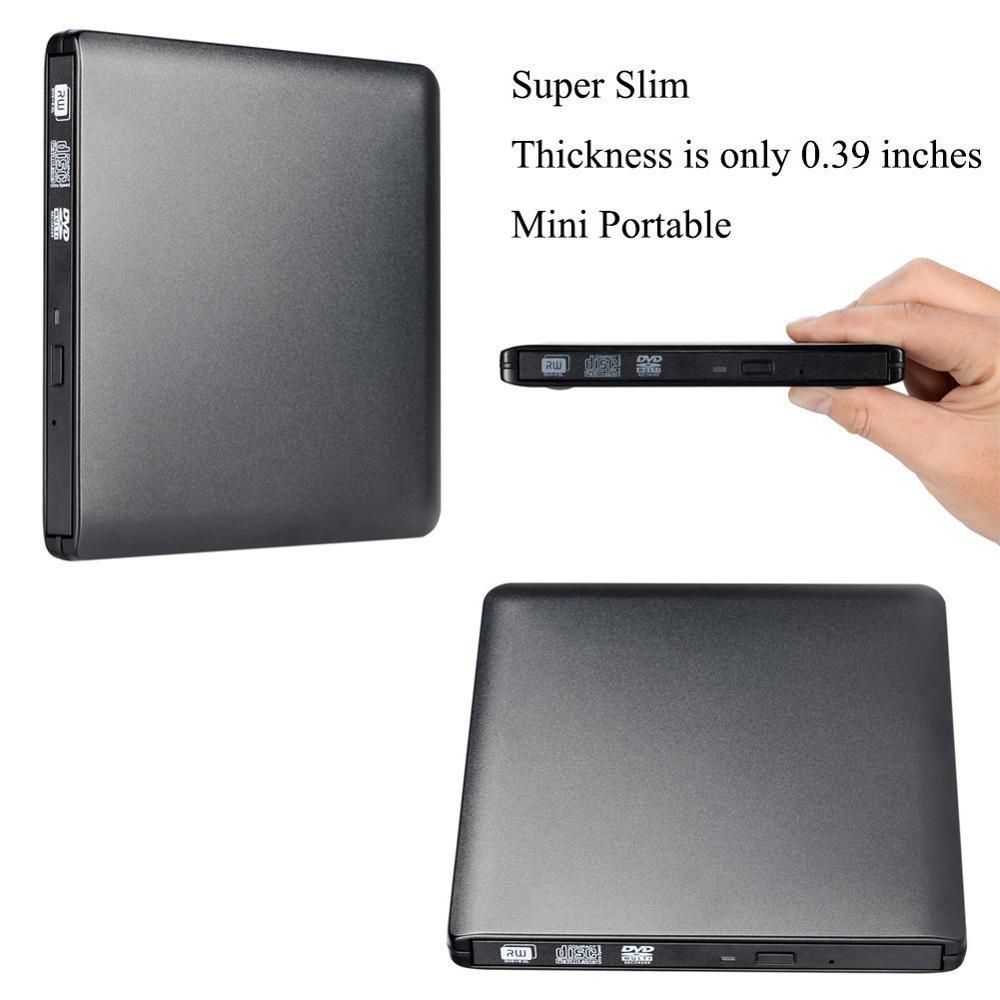 USB 3.0 External Drive DVD Burner Writer DVD-RW DVD ROM Player For For Asus Samsung Acer Dell Laptop PC HP Lenovo Windows