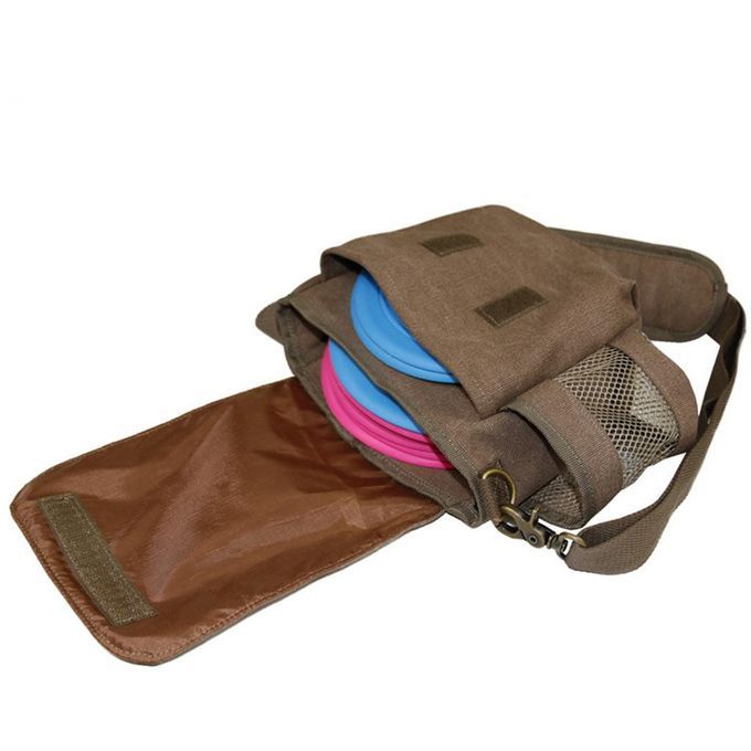 Disc Bag Portable Shoulder Disc Golf Backpack Disc Bags For Khaki