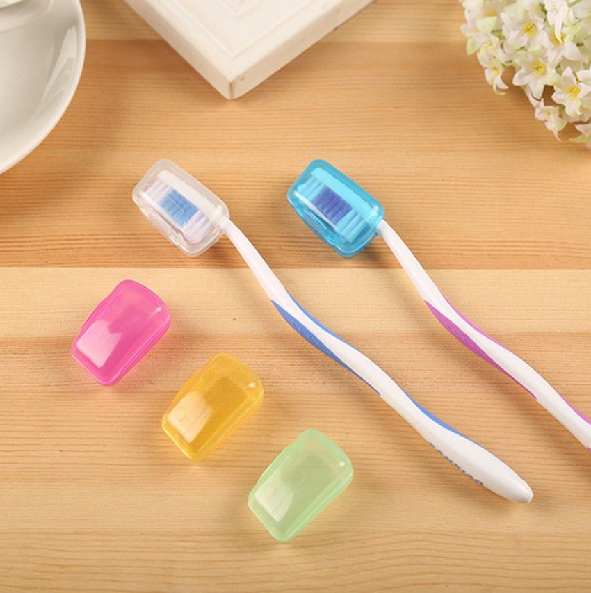 5pcs Outdoor Travel Camping Toothbrush Head Covers Case Cap