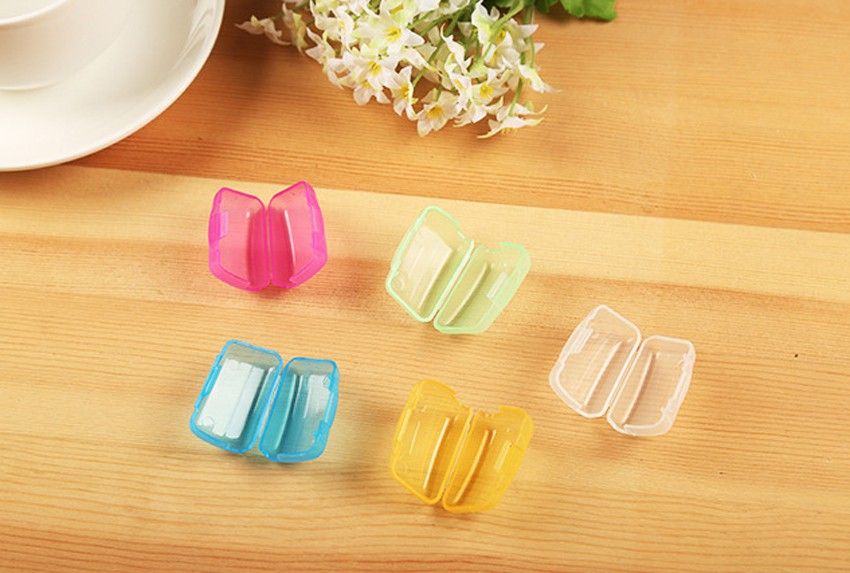5pcs Outdoor Travel Camping Toothbrush Head Covers Case Cap