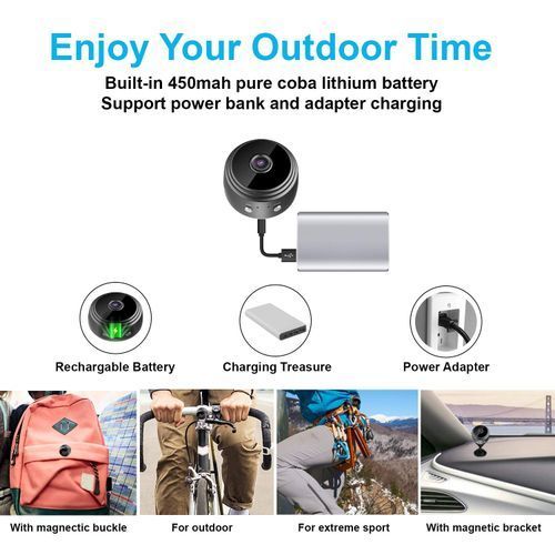 Hidden WiFi Camera 1080P Video Surveillance Security Cameras