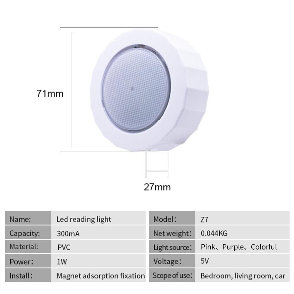 Car reading light led atmosphere light interior decorative lighting dome light modified usb charging car mood light Wardrobe