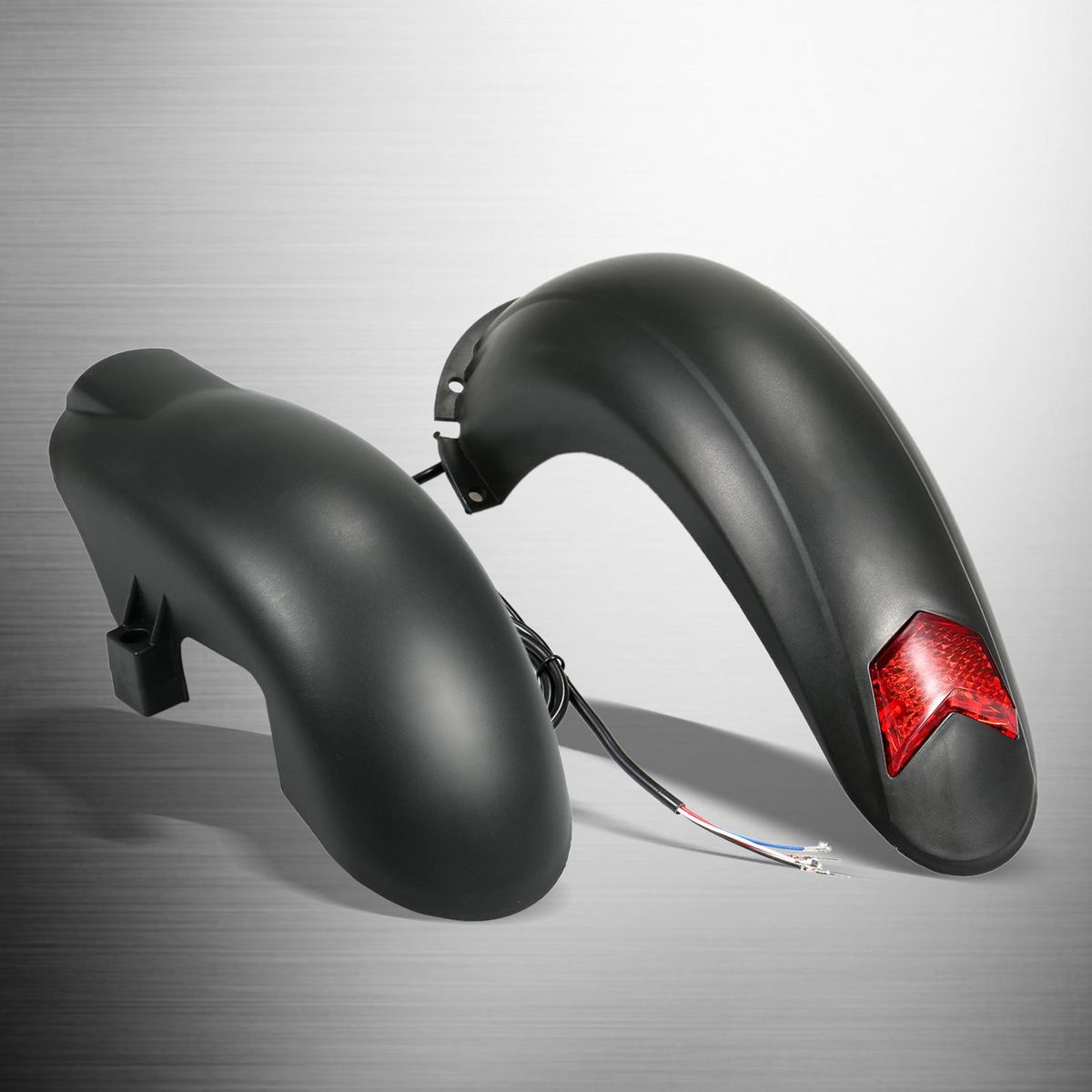 10in Electric Scooter Front Tire Guard Rear Tire Guard Front Rear Mud Guard Set Mudguard Fender for Kugoo M4 Kick Scooter