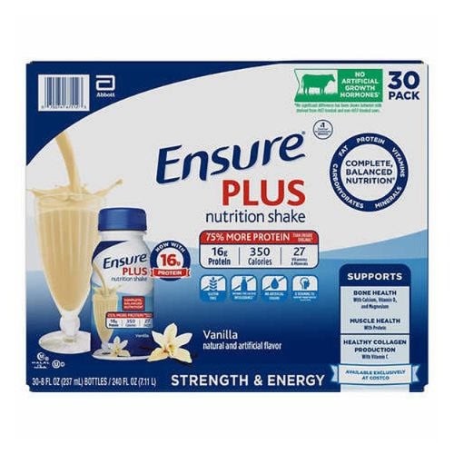 Ensure Plus Vanilla Nutrition Drink 7.11L - 30 Pack