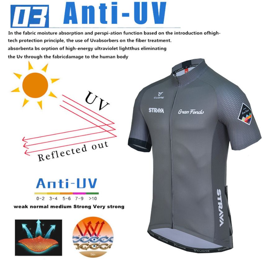 Summer Cycling Jersey Set Breathable Sport Bicycle Mens Short