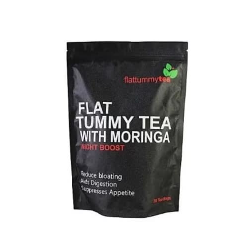 Flat Tummy Tea With Moringa - Night Boost - 28 Tea Bags
