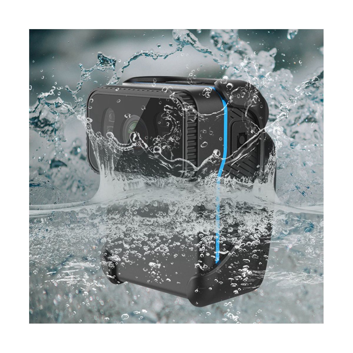 1080P 200MT Camera Waterproof Multi-Functional Back Clip