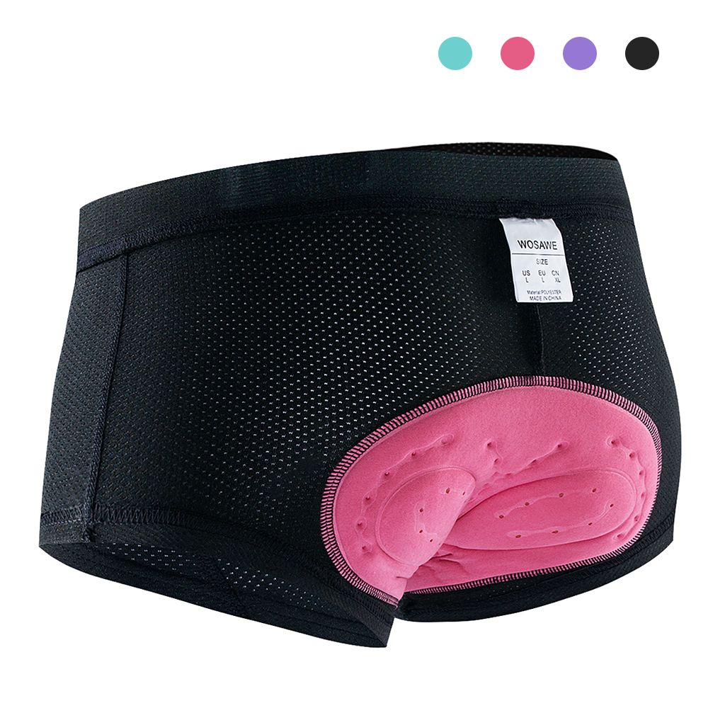 Women Cycling Underwear 3D  Padded Breathable Mesh MTB Bike
