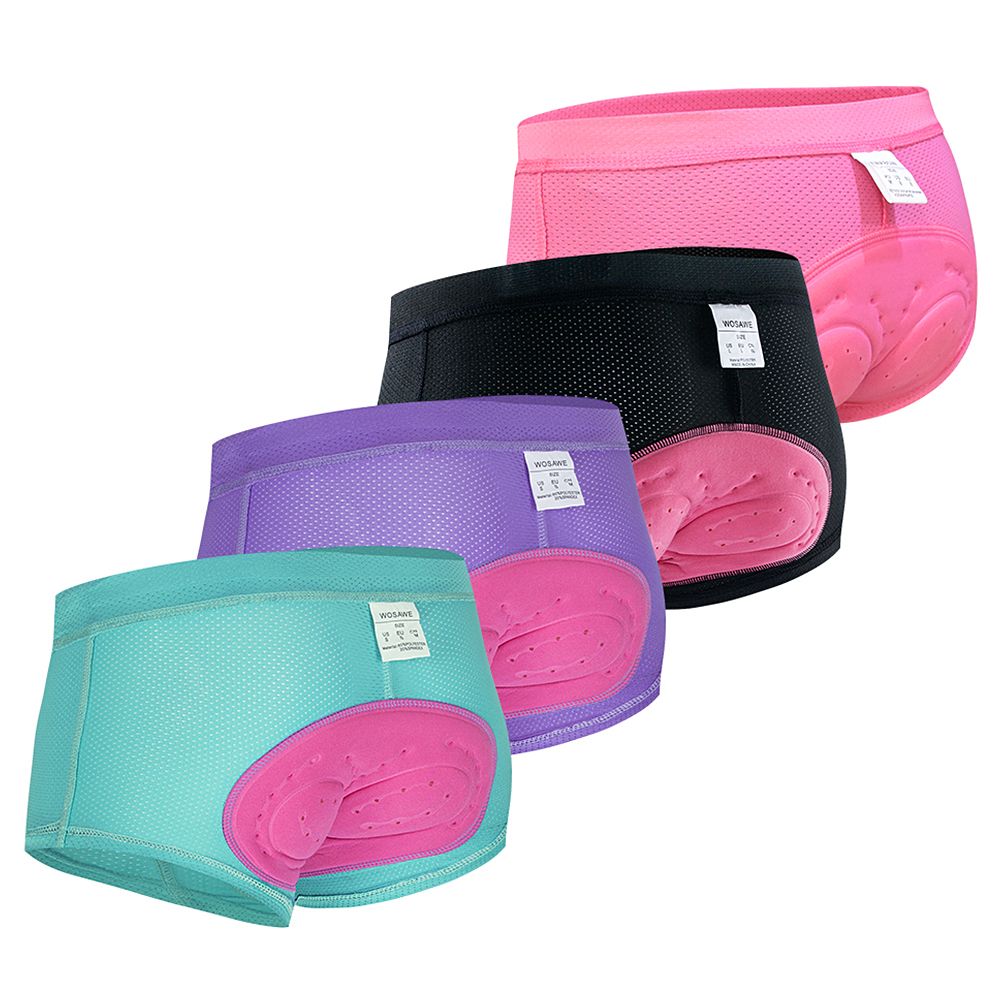 Women Cycling Underwear 3D  Padded Breathable Mesh MTB Bike