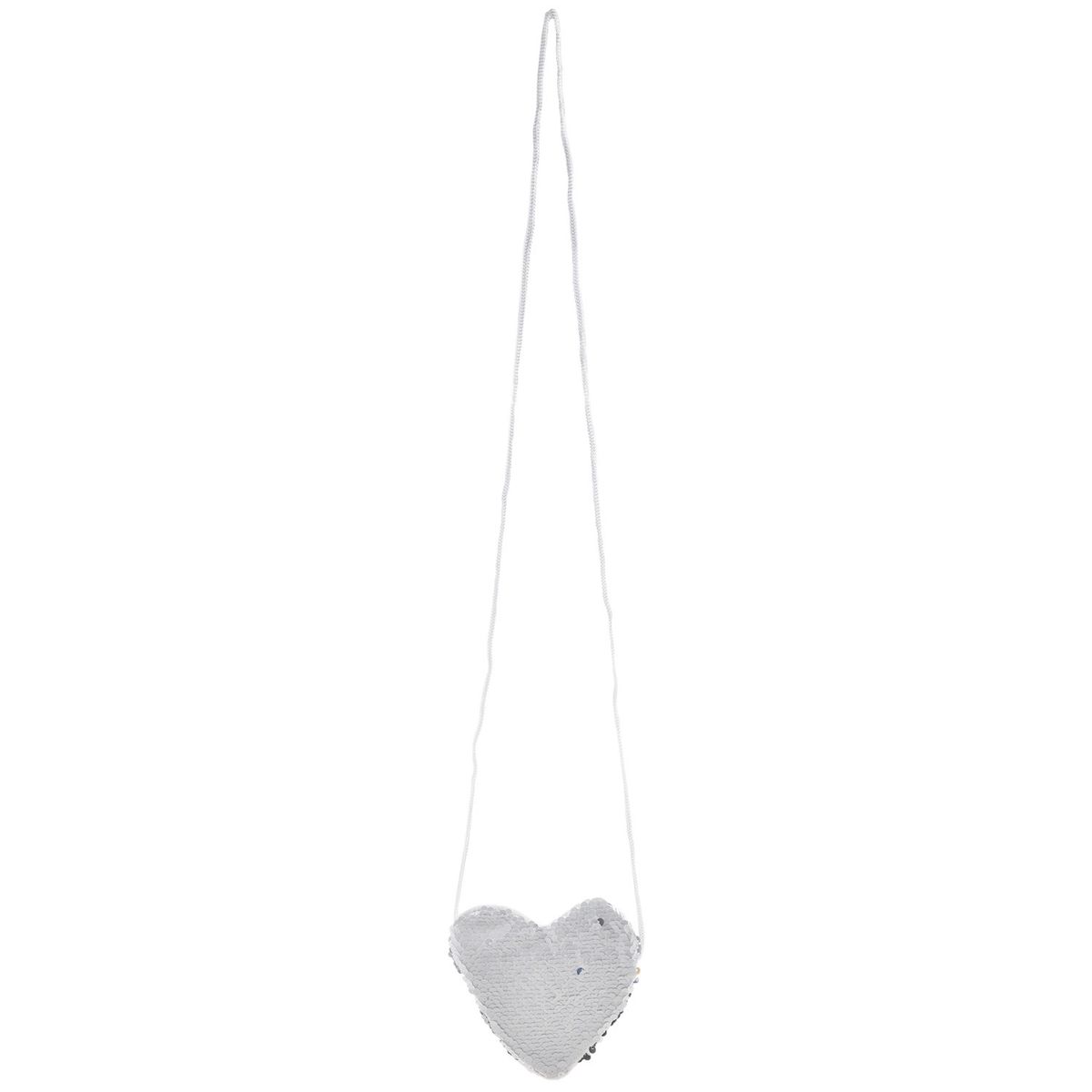 New Sequins Heart Kids Shoulder Coin Bag Baby Girls