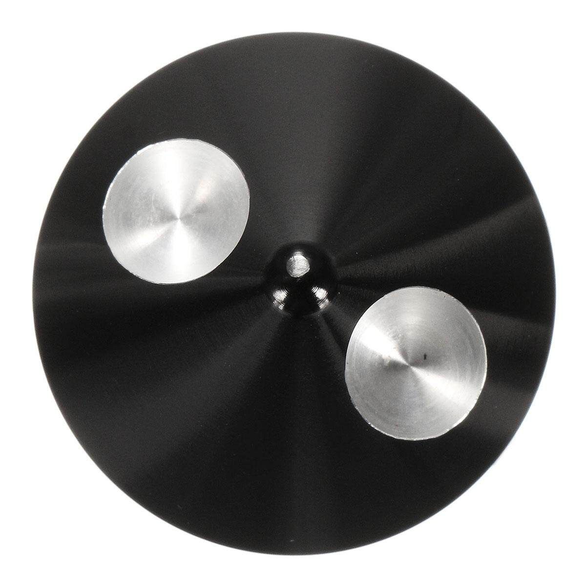 1 Pair Black Spike Front Axle Cap Nut Covers For Harley Touring Road King 2004-2007