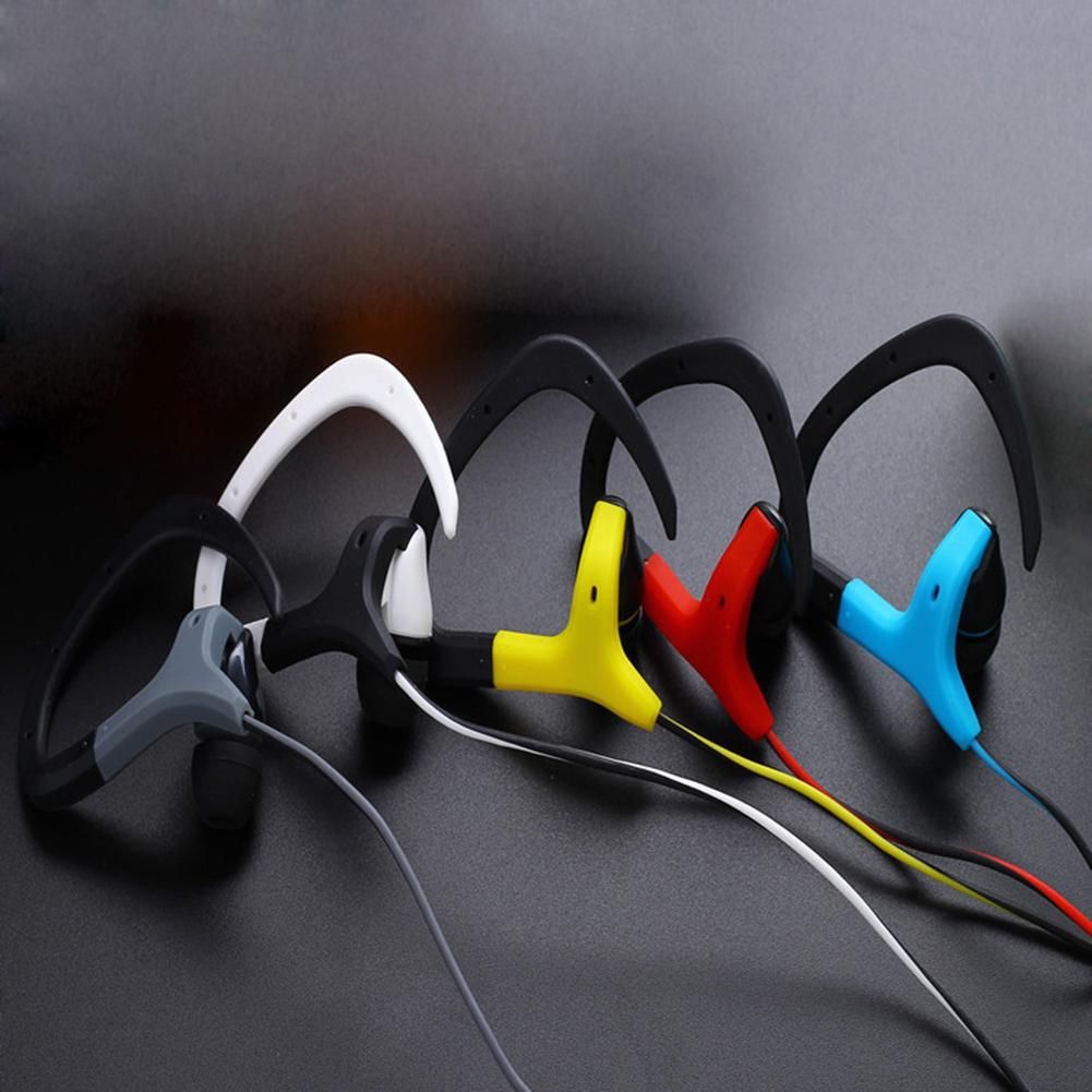 3.5mm In-Ear Headphone Running Sport Music Stereo-Blue