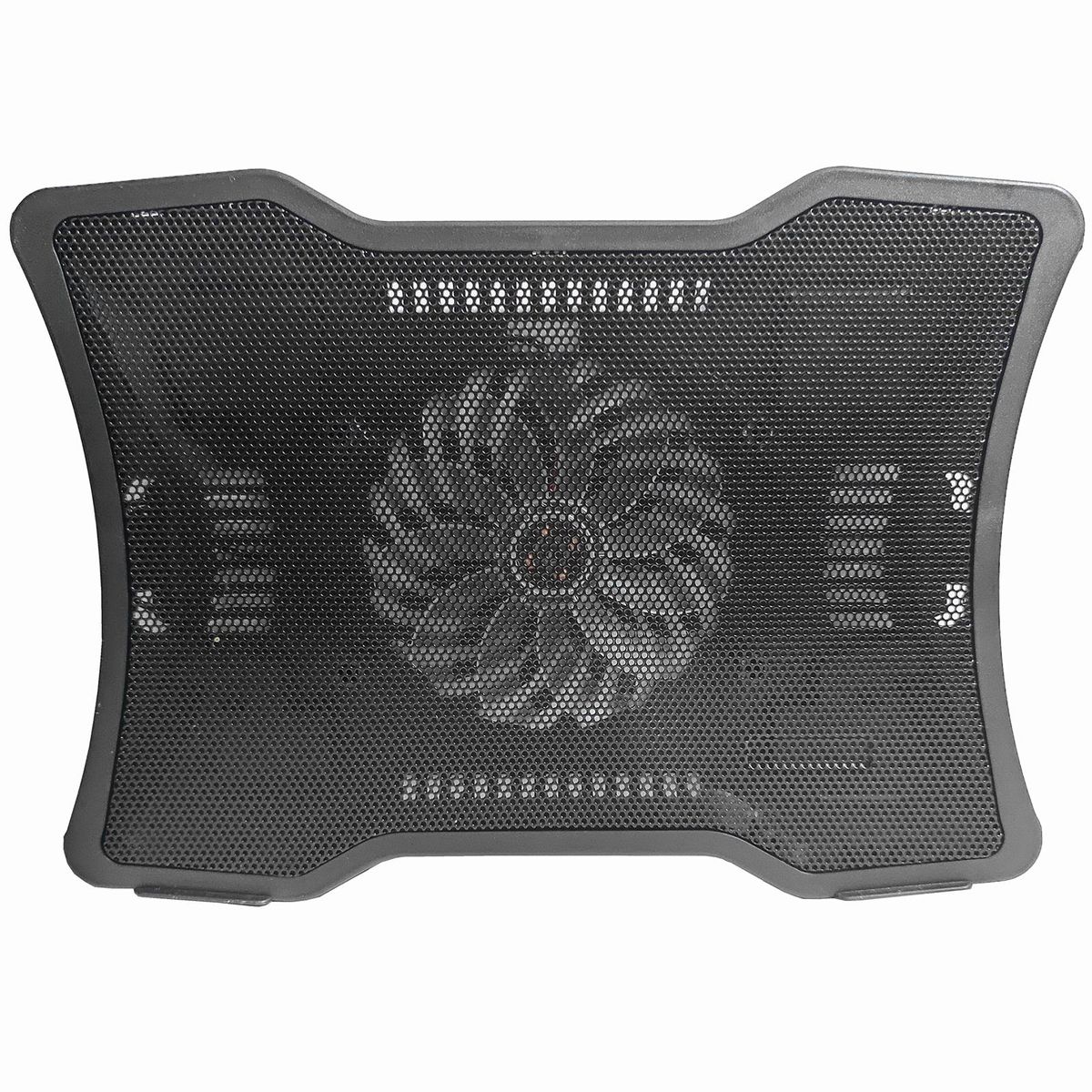 Portable Laptop Cooler Laptop Cooling Base Single Fan Design Low Noise Two USB Ports Support Laptops Below 14 inch