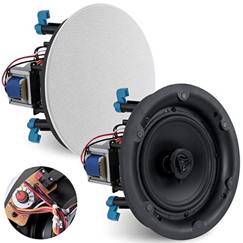 PYLE PDIC6LT Ceiling And Wall Mount Speaker  65 2Way 70V Aud