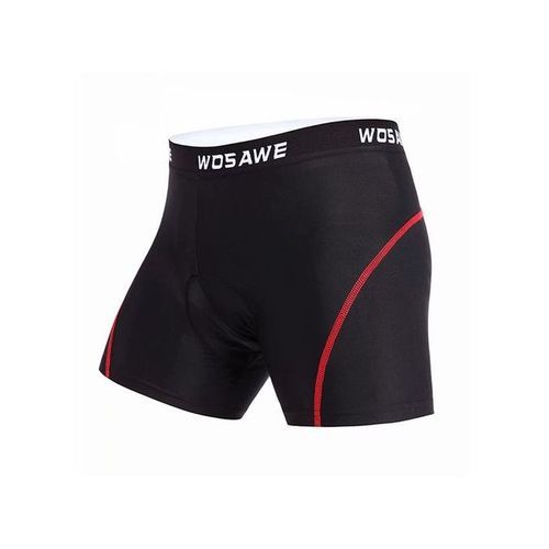 Breathable Elastic Men's Cycling Underwear With 4D Padded