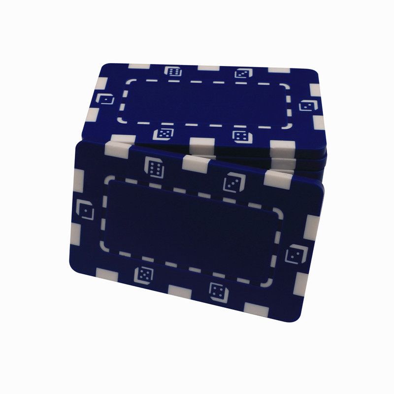 1Pcs Foreign Trade New Hot Sale Rectangular Chip ABS Square Chip Anti-counterfeit Chip Coin Chips