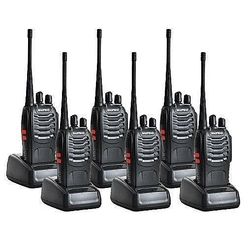 6pcs Baofeng Bf888s Walkie Talkie