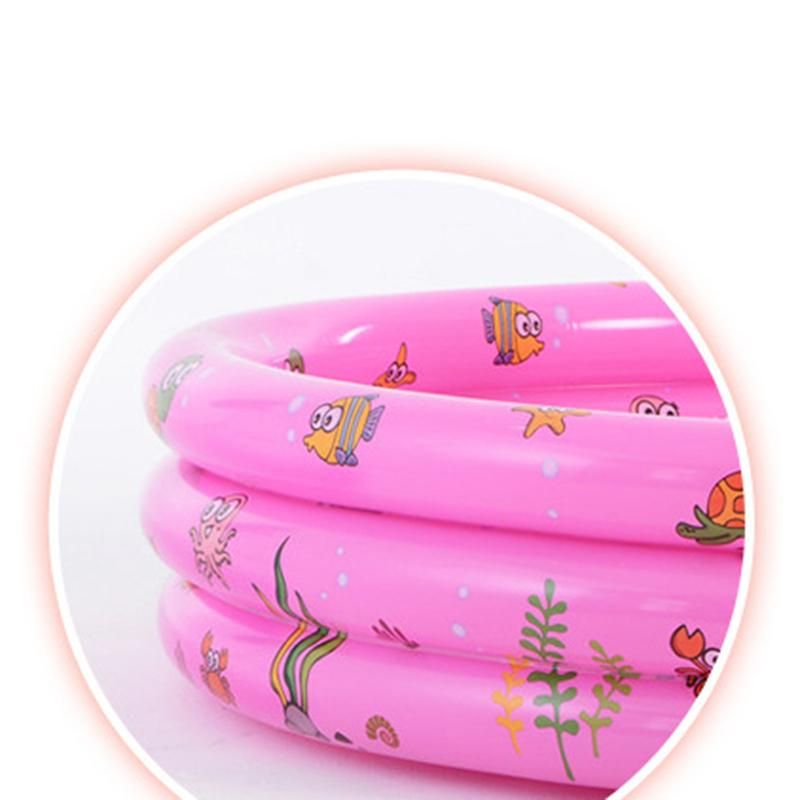 100CM Portable Baby Swimming Pool Inflatable Children Swimming Pool Bathtub Kid Pool Ocean Ball Pool Air Pump