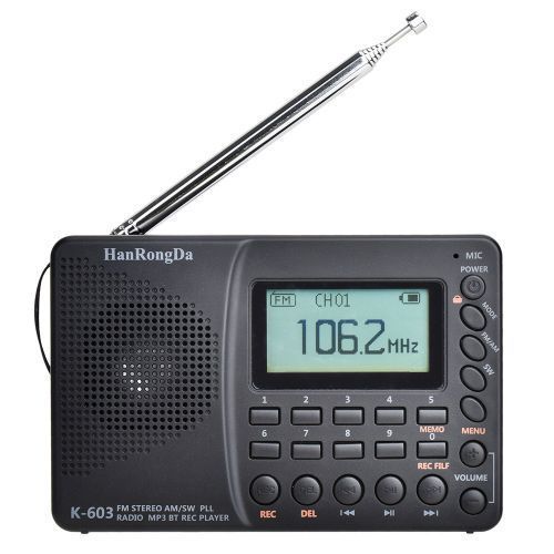 FM / AM / SW Radio Multiband Digital Stereo Radio Receiver