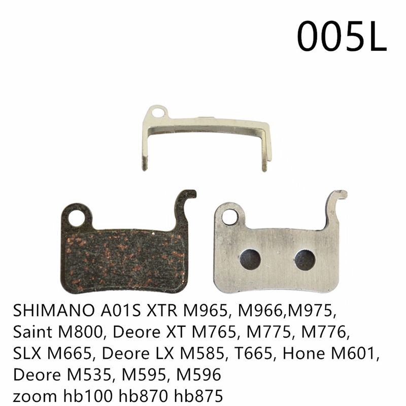 2 Pairs Disc Brake Pads For Shimano Ao1s Xtr M965 M966 M975