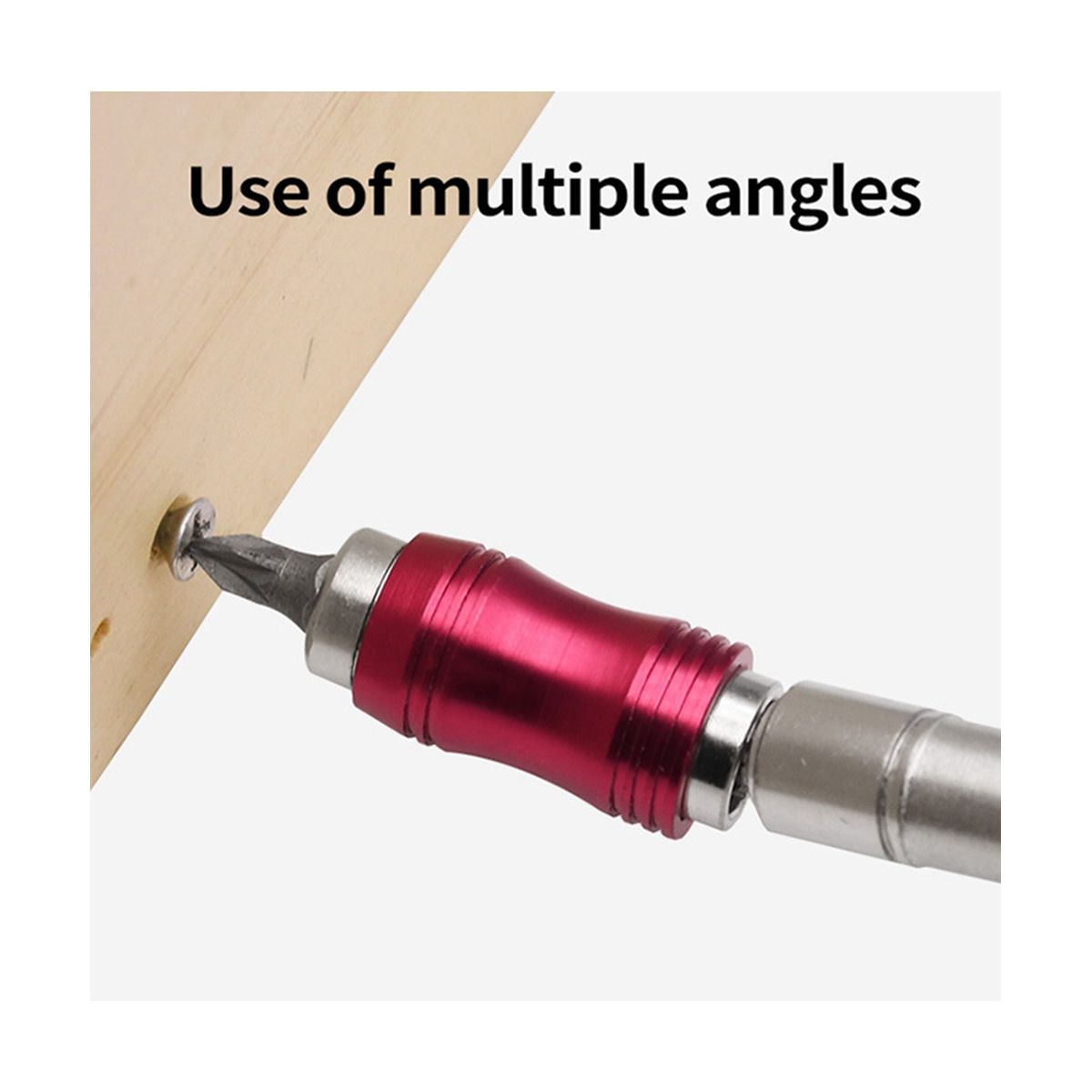 145Mm Hex Magnetic Ring Screwdriver Bits Drill Hand Tool Extension Rod Quick Change Holder Drive Guide Screw Drill Tip F