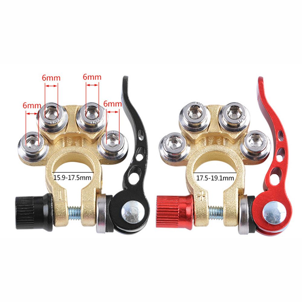 2pcs Battery Terminal Connectors Quick Release Disconnect