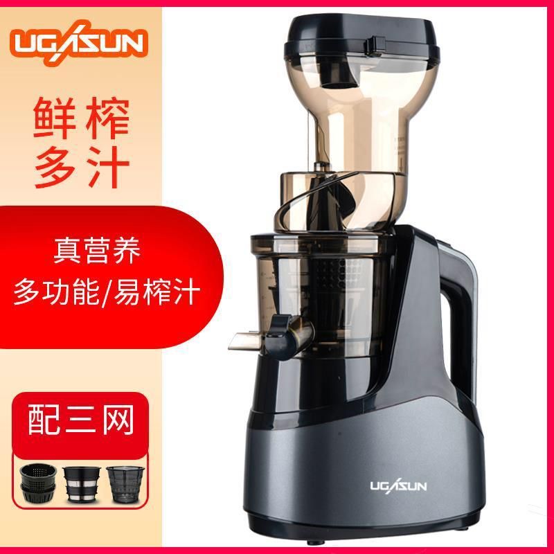 UGASUN Semi-Commercial Slow Juicer With Ice Cream Filter