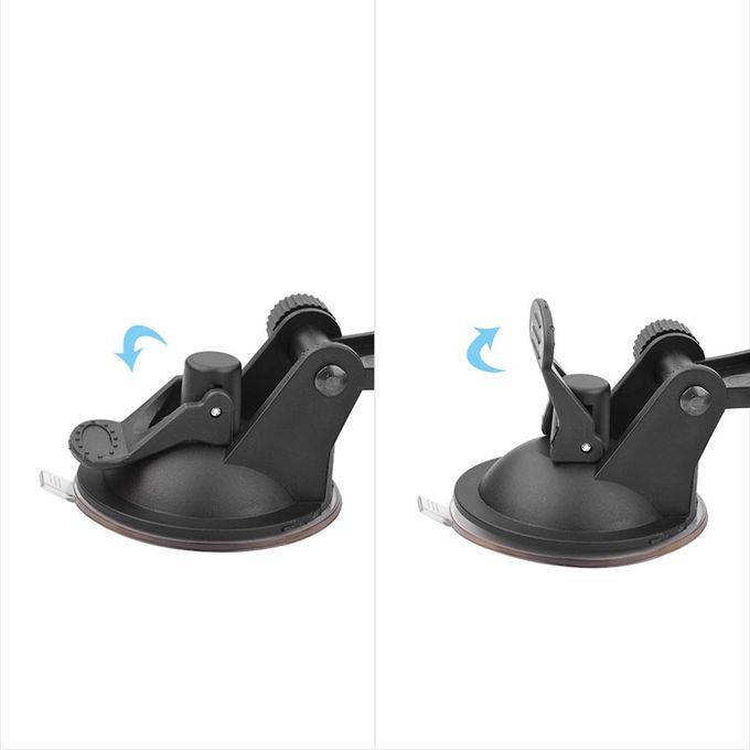 Triple Cup Camera Suction Mount With Ball Head + 1/4'' Mount Adapter