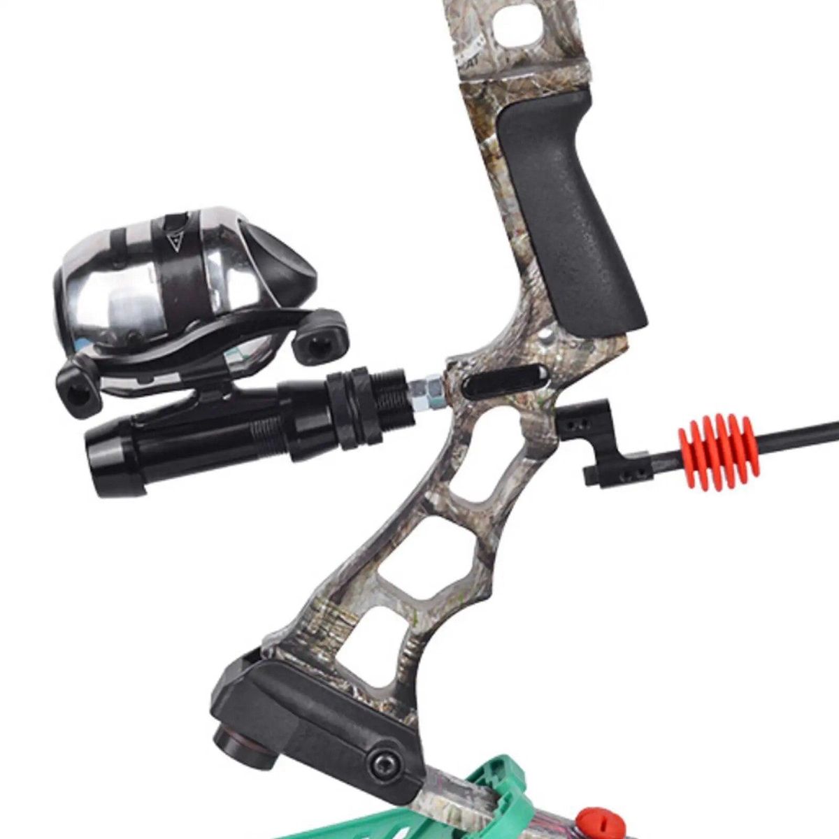 Bow Fishing Reel 2.8:1 Gear Ratio  Reel with 40 meters Built Fishing Line 4.5kg Max Drag Integrated   Reel Parts