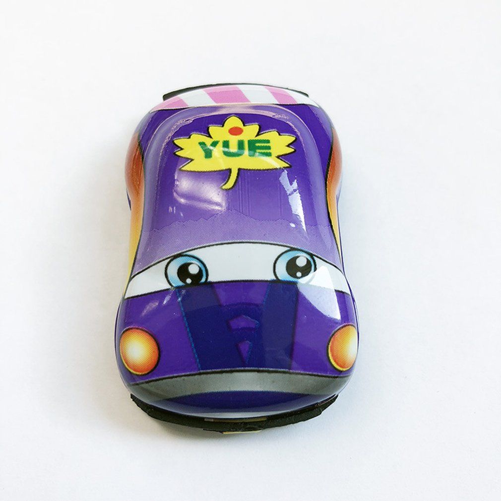 Cartoon Mini Vehicle Car Pull-back Style Educational Toy For Kid-multicolor