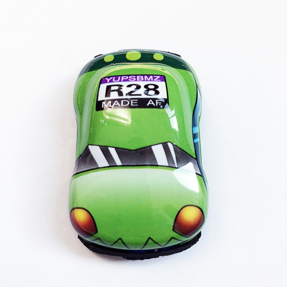 Cartoon Mini Vehicle Car Pull-back Style Educational Toy For Kid-multicolor